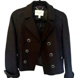 Banana Republic cropped pea coat- Used like new